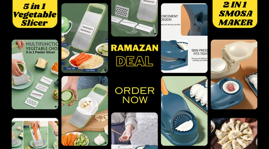 Ramadan Ready in Minutes 5-in-1 Slicer + Samosa Maker Bundle!